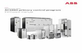 ABB INDUSTRIAL DRIVES ACS880 primary control program · List of related manuals You can find manuals and other product documents in PDF format on the Internet. See section Document