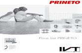 PRINETO - Bizoo.ro · PRINETO. 2 Pipes P. 4 Sleeves P. 16 Cuphin special fittings P. 17 Drinking water installation accessories P. 22 Heating installation accessories P. 51 Surface