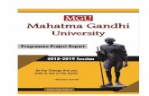 PROGRAMME PROJECT REPORTPROGRAMME PROJECT REPORT PROGRAMME NAME: MASTER OF ARTS (GARO) Institution’s Mission and Vision Statement Mission: To offer quality educational services and