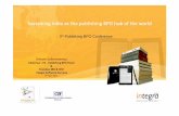 Sustaining India as the publishing BPO hub of the world SUBRAMANYA_WELCOME ADDRESS.pdf · Sustaining India as the publishing BPO hub of the world Sriram Subramanya 3rd Publishing