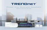 Power Your Business Solutions...Featured TRENDnet Products URBAN SURVEILLANCE TEW-840APBO 14 dBi 5GHz Wireless AC867 Outdoor PoE Directional Access Point TI-S48048 480W, 48V DC, 10A