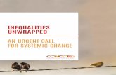 INEQUALITIES UNWRAPPED...As CONCORD is going through its 2016–2022 Strategy mid-term review process, it has become clear that reducing inequalities will become a priority for CONCORD
