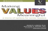 Making · 2014-11-18 · In their book, Firms of Endearment, Raj Sisodia and co-authors showed that “purpose-driven” companies (those with a strong sense of purpose and core values;