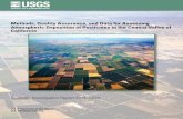 Methods, Quality Assurance, and Data for Assessing ...Methods, Quality Assurance, and Data for Assessing Atmospheric Deposition of Pesticides in the Central Valley of California By