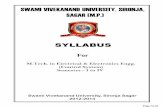 SWAMI VIVEKANAND UNIVERSITY, SIRONJA, SAGAR (M.P.)jeeya.edu.in/Syllabus/Mt Elec control Sys.pdf · SWAMI VIVEKANAND UNIVERSITY, SIRONJA, SAGAR (M.P.) SYLLABUS For Swami Vivekanand