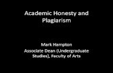 Academic Honesty and Plagiarism - Lingnan University seminar RPGs 18... · Now this one, unfortunately, I can no longer access on Turnitin. But this one is a clear case of plagiarism