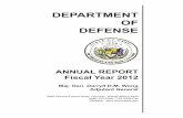 DEPARTMENT OF DEFENSE - hawaii.gov · Department of Defense Youth CHalleNGe Academy provides youth at risk with an opportunitytocompletetheir highschooleducationwhile learningdisciplineandlife-copingskills.