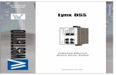 Lynx DSS - home.eu.omron.comhome.eu.omron.com/.../$FILE/Lynx+DSS+manual+ENG.pdf · Lynx DSS is an Industrial switch and device server made for harsh environments. WeOS is the operating