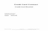 Credit Card Contract - Bank South Pacific · credited or debited to your credit card account during the statement period. 2.3 Amounts credited or debited on your statement of account