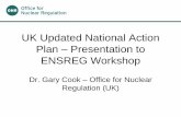 UK Updated National Action Plan Presentation to ENSREG ... - ENSREG 20th-24th April 2015.pdf · UK Updated National Action Plan – Presentation to ENSREG Workshop Dr. Gary Cook –