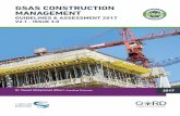 GSAS CONSTRUCTION MANAGEMENT - GORD · The GSAS Construction Management (GSAS-CM) scheme provides a system for assessing and rating the aspects of construction processes and practices