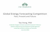 Global Energy Forecasting Competition...Hierarchical Load Forecasting • No ARIMA • No Artificial Neural Networks • Top 2 entries combined forecasts • No. 1, 3, and 4 modeled