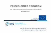 IFC ECO-CITIES PROGRAMace-e2.eu/wp-content/uploads/2017/10/S3-P4_Goswami... · IFC ECO-CITIES PROGRAM Under the EU-India Cooperation on Clean Technologies And Energy Efficiency SEPTEMBER
