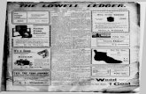 AWFUL CRIME With Ahondant Capitallowellledger.kdl.org/The Lowell Ledger/1903/05_May/05-14-1903.pdf · iness Woman." We are expecting a large attendance at that meeting. At the business