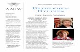 BETHLEHEM BYLINES...Randi Blauth and Barbara Garrison at NCC’s Quadfest Voter Registration Contributed photo Page 3 Paperback I Polly Hinder (610-865-0358) Marie Boltz (484-851-3435)
