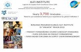 RENCANA PROGRAM KURSUS ALFI INSTITUTE …Convention, Ware Housing, Storage, Distribution Centre, Multimodal Transport, Introduction to Logistics and Packaging Cargoes, Liability Insurance