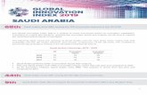 SAUDI ARABIA1 . 9th . Saudi Arabia ranks 9th among the 19 economies in N orthern Africa and Western Asia . SAUDI ARABIA . The Global Innovation Index (GII) is a ranking of …
