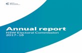 Annual report - NSW Electoral Commission · Commission for a local government electoral offence. The most important business at meetings is to receive ... Principle of ‘one man,