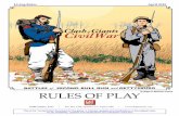 RULES OF PLAY - Amazon S3 · 2018-11-22 · Clash of Giants III The Civil War Living Rules 3 2016 2018 GMT Games LLC 2.0 Introduction Clash of Giants III: The Civil War contains two