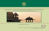 NATIONAL DISASTER MANAGEMENT GUIDELINES · 2018-02-12 · National Disaster Management Guidelines for Cultural Heritage Sites and Precincts A publication of: National Disaster Management