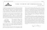 THE VOICE OF IMMANUEL - Clover Sitesstorage.cloversites.com/immanuellutheranchurch6/documents/2015_67.pdf · The Voice of Immanuel the afternoon of May 17. Freese Scholarship deadline