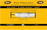 248008 17498 TF TrainingG - Pro-Flex CSST · the provision of the code where gas piping is installed. This Installation/Training Guide provides the user with a general guidance when