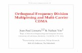 Orthogonal Frequency Division Multiplexing and Multi-Carrier 2012-04-01آ  1 Wireless Communication Orthogonal