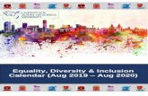 Equality, Diversity & Inclusion Calendar (Aug 2019 Aug 2020)/media/staff-intranet/edi/... · 13th World Kindness Day 14th World Diabetes Day ... 19th International Men’s Day 20th