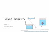 Colloid Chemistrykemszori/KolloidKemia_2018_02_ENG.pdf · Hydrophilic-lipophilic balance (HLB) •ICI standard for selection of the optimal emulsifying agents •Davies (HLB of the
