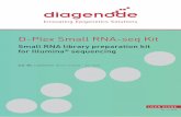 D-Plex Small RNA-seq KitXXXX XXXX PCR reverse PCR forward UMI + Kit Method Overview. 5 Introduction The Diagenode D-Plex Small RNA-seq Library Preparation Kit is a tool designed for