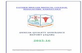 FATHER MULLER MEDICAL COLLEGE, MANGALORE, KARNATAKAfathermuller.edu.in/medical-college/images/naac/AQAR2015... · 2019-02-15 · Father Muller Medical College, Mangalore, KARNATAKA