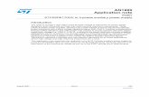 ESBT STC03DE170HV in 3-phase auxiliary power supply · August 2007 Rev 3 1/33 AN1889 Application note ESBT STC03DE170HV in 3-phase auxiliary power supply Introduction The need to