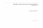 PyQt5 Tutorial Documentation2016/03/01  · This tutorial was written on Ubuntu 14.10, with the examples developed and tested using Python 3.4.2 and Qt/PyQt 5.3.2. Although older versions