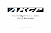 SecurityProbe 5ES User Manual€¦ · without the camera inputs. This gives you everything you need and nothing you don't! AKCP has prided itself on bringing a low cost, easy to use