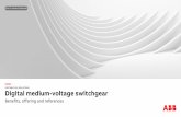DISTRIBUTION SOLUTIONS Digital medium-voltage switchgear · 2019-04-15 · Digital IEC 61850 communication Fast and reliable communication with IEC 61850, the global standard for