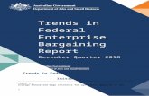 Trends in Federal Enterprise Bargaining report - … · Web viewshows the AAWI for public sector agreements approved in the December quarter 2018 was 2.7 per cent, down from 3.3 per