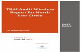 TRAI Audit Wireless Report for North East Circle...TRAI Audit Wireless Report-North East Circle JAS Quarter-2016 3 5.7.2 Key Findings 80 6 Parameter Description & Detailed Findings