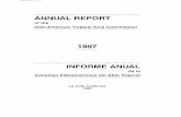 ANNUAL REPORT - Inter-American Tropical Tuna Commission · 2018-06-27 · ANNUAL REPORT OF THE INTER-AMERICAN TROPICAL TUNA COMMISSION, 1997. INTRODUCTION. The Inter-American Tropical1\ma