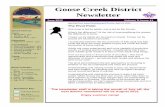 Goose Creek District Newsletter · 2016-10-11 · Newsletter Key: Cub Scout Interest Boy Scout / Venturing Interest For Everyone Goose Creek District Newsletter reprinted from , April