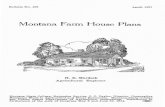 Montana Farm House Plans · and also described in Farmel's' Bulletin 1738, "Farmhouse Plans" and are numbered the same as in the bulletin. No. 6500-Construction details. This blueprint