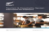 Tourism & Hospitality Sector · with the New Zealand median income of $53,040 a year, for jobs that are currently considered skilled (i.e. ANZSCO 1 to 3 occupations), and the other