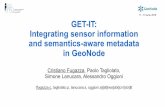 GET-IT: Integrating sensor information and semantics-aware … · 2020-03-03 · Sensor management WF Insert Sensor Sensor list Sensor details Insert observation Maps with observations