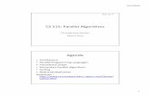 CS 515: Parallel Algorithmsatanu.roy/CS515/ParallelAlgoCSAR.pdf · 2/17/2010 1 2010 ‐02 ‐17 CS 515: Parallel Algorithms Chandrima Sarkar Atanu Roy Agenda • Architecture •