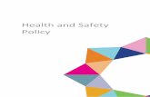 Health and Safety Policy...Safety is not separate from our business, but integral and fundamental to our success” It is the policy of . calfordseaden LLP, calfordseaden (Health and