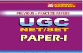 Solved Paper · 2016-10-06 · Solved Paper UGC- NET National Eligibility Test (Paper-I) (Exam : December, 2015) Note : This paper consists of sixty (60) multiple-choice type of questions,