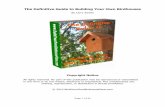 How To Build Your Birdhouses - Wintu Audubon Society · Your Backyard Birdman, Page 2 of 45. Table of Contents Chapter 1 - Important Things to Consider – How many birdhouses should