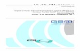 TS 101 393 - V06.01.00 - Digital cellular ......ETSI GSM 12.15 version 6.1.0 Release 1997 5 TS 101 393 V6.1.0 (1998-10) Intellectual Property Rights IPRs essential or potentially essential