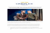 ineplex Events’ Stage Series Continues with Performances ... · ineplex Events’ Stage Series Continues with Performances from Jude Law, Daniel Radcliffe, Andrew Garfield Broadcast