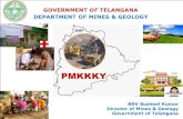 GOVERNMENT OF TELANGANA DEPARTMENT OF MINES & …Government of Telangana GOVERNMENT OF TELANGANA DEPARTMENT OF MINES & GEOLOGY PMKKKY DMF. CONSTITUTION OF DISTRICT MINERAL ... facts