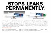 STOPS LEAKS PERMANENTLY. - Sid Harvey'sorders.sidharvey.com/IMAGES/specs/ACLEAKFREEZE.pdf · STOPS LEAKS PERMANENTLY. A/C Leak Freeze will stop leaks of refrigerant gas in HVACR air